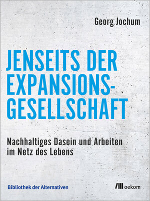 cover image of Jenseits der Expansionsgesellschaft
